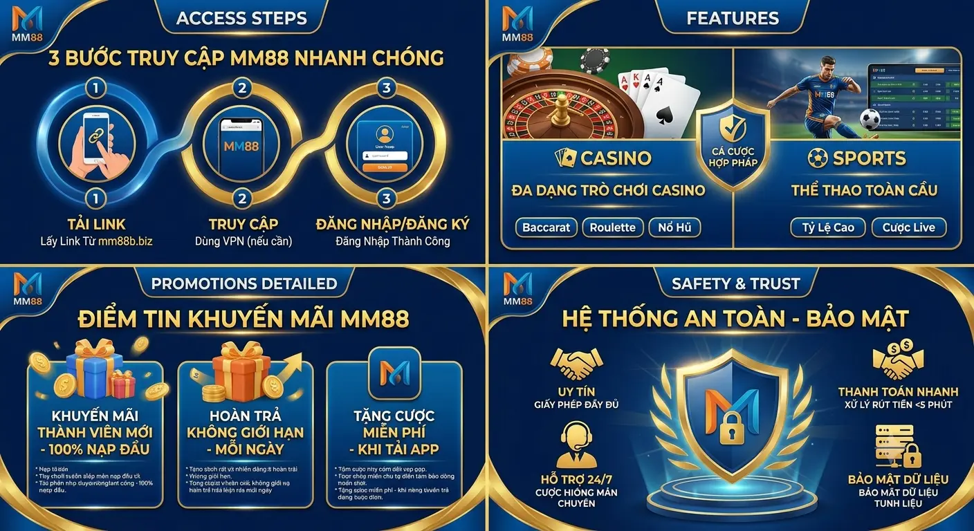 Tại sao đường link MM88 lại bị chặn